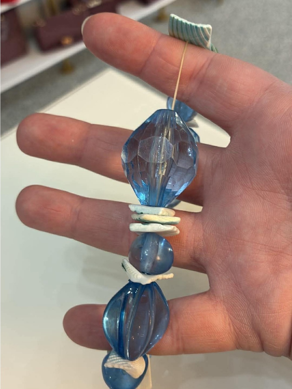 Blue Shell bracelet - Picture 4 of 6